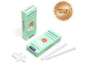 Mascotte | 5.3mm Extra Slim Premium Filter Tips | 2x 126 Pack
