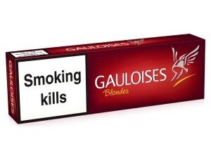 GAULOISES BLONDES RED 1 CTN= 10 PKS, 200 CIGG