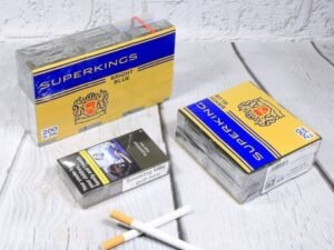 Buy Superkings | 200 Bright Blue Cigarettes |10 Pack’s | (1 Sleeve)