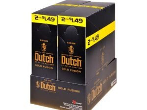 Dutch Masters Foil Fresh Gold Fusion Cigarillos 30 Packs of 2
