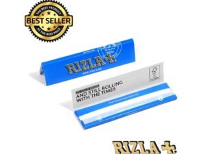 Rizla King Size Blue Slim Rolling Papers | Bundle of 2