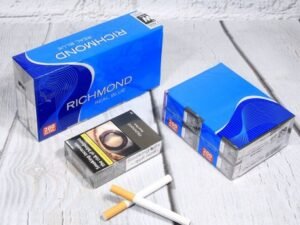 Richmond | 200 King Size Real Blue Cigarettes | 10 Pack’s | (1 Sleeve)