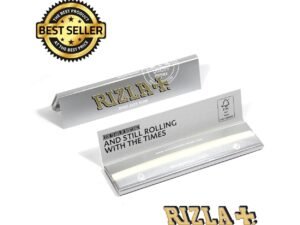 Rizla King Size Silver Slim Rolling Papers | Bundle of 2