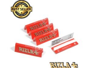 Rizla |Red Regular Rolling Papers | Bundle of 5