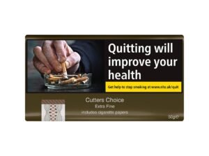 Cutter’s Choice Extra Fine Hand Rolling Tobacco – 50g Pouch
