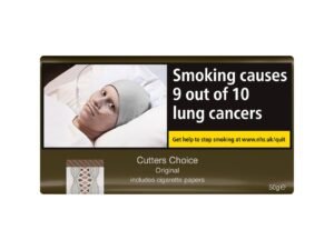 Cutter’s Choice Original Hand Rolling Tobacco – 50g Pouch