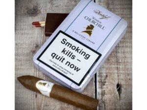 Davidoff Winston Churchill Belicoso Cigars (The Traveller) – Pack of 4