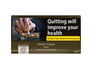 Golden Virginia Yellow Hand Rolling Tobacco – 50g Pouch