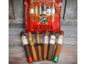 Gurkha Cigars 6 Nicaraguan Toro Cigars (Red Pack)