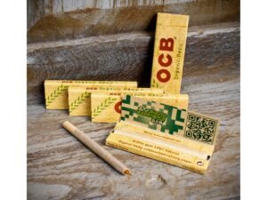 OCB | Regular Organic Hemp Rolling Papers | Pack of 5 Booklets