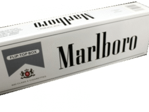 MARLBORO SILVER 1 CTN= 10 PKS, 200 CIGG