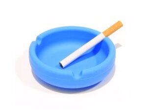 Silicone Cigarette Ashtray | Blue